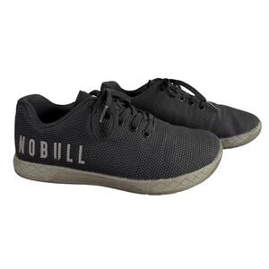 Nobull Outwork Shoes Black Grey Women’s 8.5 Running Training Casual Sneakers